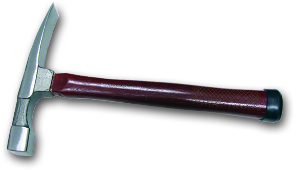 Brick Hammer-Hickory Handle 1