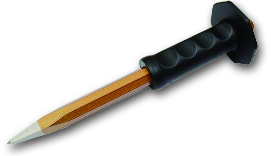 Pointed Chisel with Plastic Handle 1