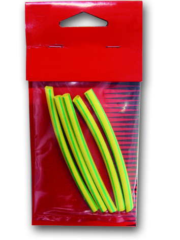 Green-Yellow Heat-Shrink Tube, packing：pack 1
